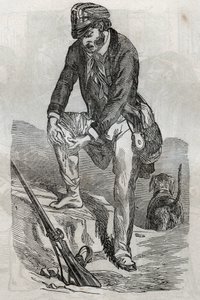 Öfke - öfkeli bir hayvan tarafından yapılan ısırıkların tedavisi - yarasını bastırmak acıtıyor - “La Sante Universelle - Aileler için Tıp Rehberi” 1852