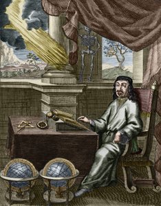 René Descartes (1596-1650), Fransız filozof ve matematikçi. by Unknown artist
