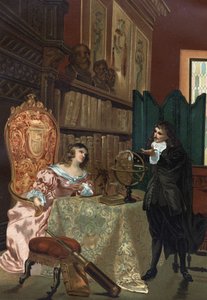 René Descartes (1596-1650), İsveç Kraliçesi Christine