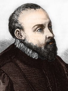 Roland de Lassus. (Orlando di Lasso) 1532-1594 Fransız-Flaman besteci by Unknown artist