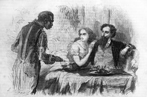Roma dizisi: Paul Bocage (1824-1887) tarafından “Paris Püritenler”. "Zenci, Robert