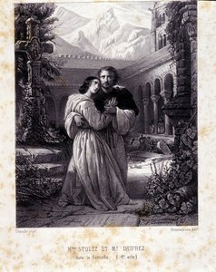 Rosina Stoltz ve Gilbert Duprez, Gaetano Donizetti