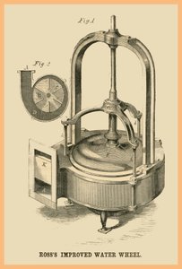 Ross Geliştirilmiş Su Çarkı by Unknown Artist