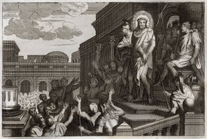 Royaumont İncil, Yeni Ahit: Ecce homo. Pontius Pilatus (Pontius Pilatus), İsa Mesih