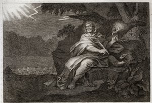 Royaumont İncil, Yeni Ahit: Kartallı Evangelist Aziz John. 1811