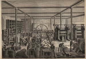 Kauçuk: kauçuk fabrikası. Adolphe BITARD