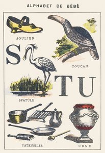 S T U: ayakkabı, spatula, tukan, mutfak eşyaları, semaver by Unknown artist