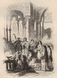 Lüksemburg Saint Cunegonde yelkenlisi (yaklaşık 975-1033/1039), 1024 yılında Paderborn Meinwerk