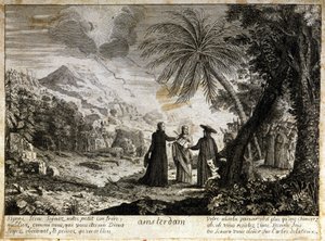 Jansenism'e karşı hicivli skeç. by Unknown artist
