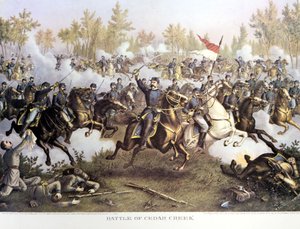 Ayrılık Savaşı (1861 - 1865) veya Amerikan İç Savaşı: 19 Ekim by Unknown artist