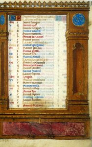Terazi işaretli Eylül takvimi - Orta Çağ Minyatür: Toulouse Belediye Kütüphanesinden izin isteyin (tel: 05 62 27 66 66) by Unknown artist