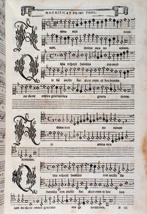 Giovanni Animuccia tarafından hazırlanan Magnificat