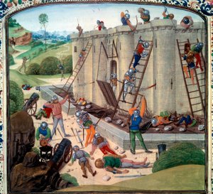 Brest Kuşatması (MS 1386). Jean Froissart