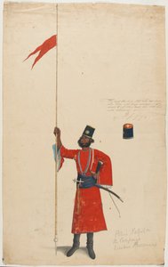 Rohilla Süvari Sowar by Unknown artist