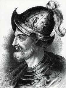 Stephen of Blois (İngiltere Stephen, c1097-1154), c1900 (gravür) by Unknown artist