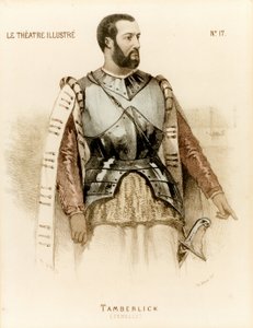Tamberlick, Rossini Enrico Tamberlik tarafından Otello rolünde (baskı) by Unknown artist