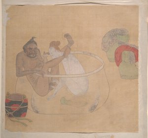 Sarışın Bayan ile Tartar Subayı by Unknown Artist