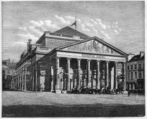 Teatre Royal de la Monnaie, Brüksel, Belçika by Unknown artist