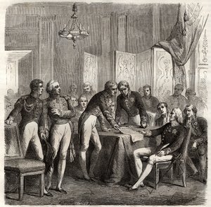 Evoramonte İmtiyazını uygulamak için Birleşik Krallık, Fransa, İspanya ve Portekiz arasında 1834 ittifakı - Don Carlos