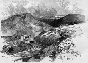 Tonkin sınırındaki Çin Kapısı. “Şanlı Dünya” 1885