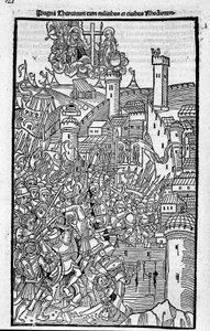 Guilelmus Caorsin, Ulmae, Joh tarafından “” Rhodiorum Historia” da Rhode Island