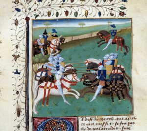 Yuvarlak Masa Şövalyeleri, bir şövalye turnuvasına katılıyor. Master Charles of Maine