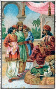 Sultan ve oğulları. Prens Ahmed