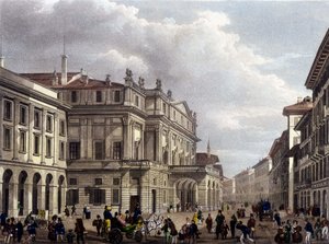 19. yüzyılın başında Milano