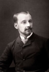 Sanatçı Albert Maignan, 1881 Paris Salonu vesilesiyle fotoğraflandı by Unknown