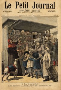 Tüccarlar ve bulvarları Paris