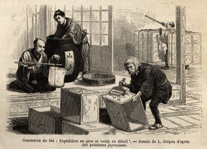 Çay ticareti: toptan ve perakende nakliye. 1863-1864