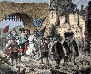 Otuz yaşında: Saksonya Weimarlı General Bernard (Saksonya-Weimar) (1604-1639) arasında Breisach