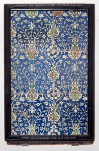 Çini pano, 1550-1699 civarı by Unknown artist