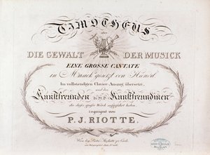 GF Handel (1812) tarafından Timotheus