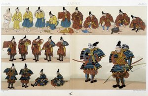 Geleneksel Japon Samuray Kıyafetleri - Racinet