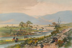 ?Çernaya Savaşı Sonrası Traktır Köprüsü?, 1855 by Unknown