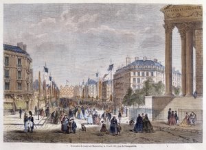 İkinci İmparatorluk Döneminde Paris