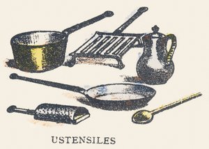 U: mutfak eşyaları by Unknown artist