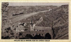 Vallee de la Meuse: Creve Coeur (Creve-Coeur veya Crevecoeur), Wallonia, Belçika