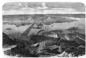 Nizhny Novgorod (Nizhny Novgorod), Rusya şehrinin görünümü. “L