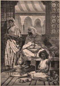 Tetouan, Fas'ta bir harem manzarası by Unknown