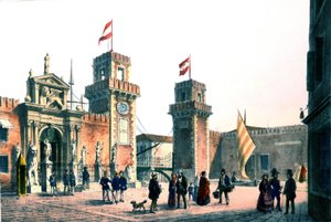 19. yüzyılda Venedik Arsenal