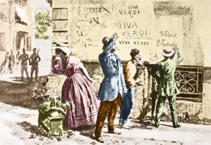 Viva Verdi: “Un Ballo in maschera” (V.E.R.D.I. (VERDI) = Vittorio Emanuele Re d