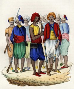 Zouaves, Afrika
