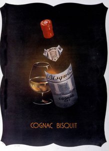 Konyak Bisquit için reklam afişi. 1932. by Unknown artist