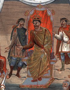 ayrıntıları: Charles II the Kel (823 - 877), Fransa Kralı Tours.Fac-Simile
