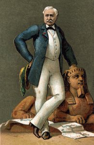 Fransız diplomat ve yönetici Ferdinand de Lesseps