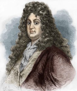 Jean Racine (1639-1699), Fransız trajik şairin portresi. by Unknown artist