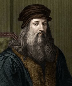 İtalyan ressam Leonard de Vinci