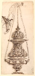 Çizim, Buhurdan, 1730-60 by Unknown artistUnknown artist